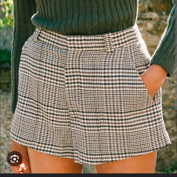 Doen Pants - Doen Kelley Short in Sommerville Check